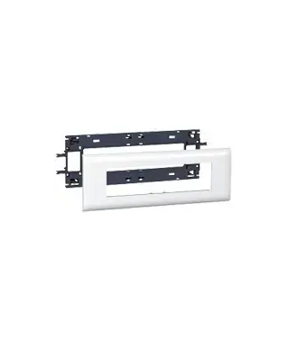 Support avec plaque de finition