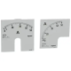 C - CADRAN DE MESURE POUR AMPERE