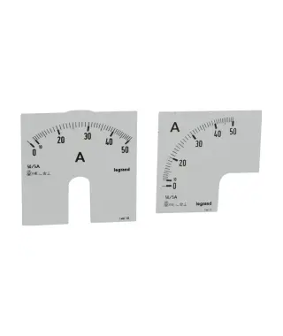 C - CADRAN DE MESURE POUR AMPERE