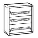 Coffret de distribution métal XL