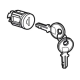 BARILLET A CLE TYPE405 POUR PORT