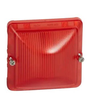 Diffuseur rouge pour lampe Plexo