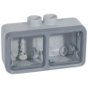 BOITIER A PRESSE-ETOUPE 2 POSTES