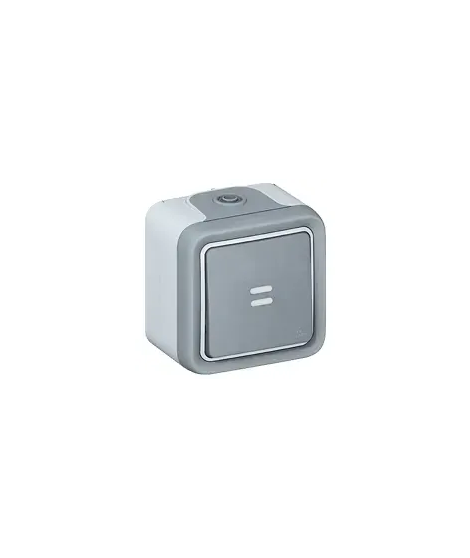 POUSSOIR ETANCHE NO LUMINEUX 10A