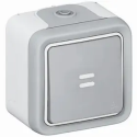 Poussoir témoin 10A étanche Plex