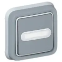 Poussoir inverseur lumineux NO+N