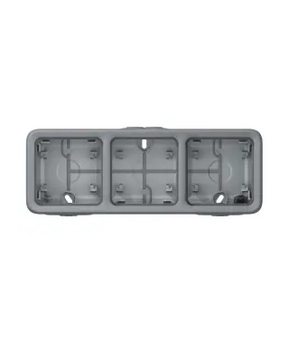 Boîtier étanche Plexo IP55 3 pos