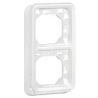 C - SUPPORT PLAQUE 2POSTES VERTI