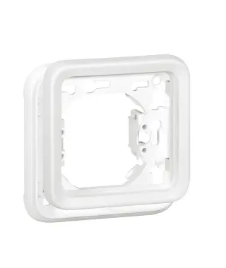 Plaque de finition avec support
