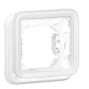 Plaque de finition avec support