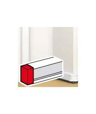 Embout pour goulotte à clippage