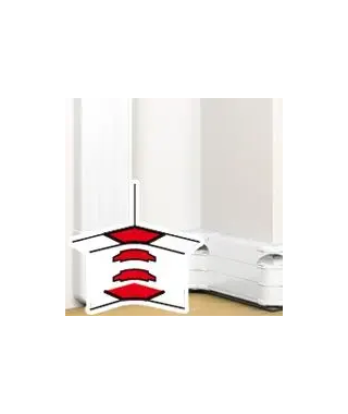Angle intérieur variable de 80°