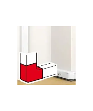 B - ANGLE PLAT 90° GOULOTTE A CL