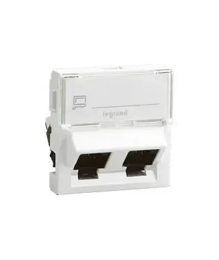 B - DOUBLE PRISE RJ45 CATEGORIE6
