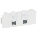 B - DOUBLE PRISE RJ45 CAT5E FTP