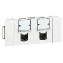 Double prise RJ45 Soluclip catég