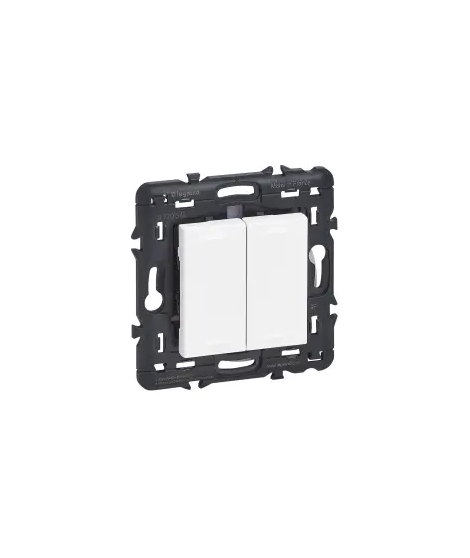 INTERRUPTEUR MOSAIC BLANC 2 DI R