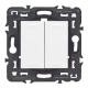 INTERRUPTEUR MOSAIC BLANC 2 DI R