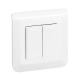 INTERRUPTEUR MOSAIC BLANC 2 DI R