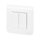 INTERRUPTEUR MOSAIC BLANC 2 DI R
