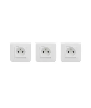 LOT 3 PRISES CONNECTEES MOS