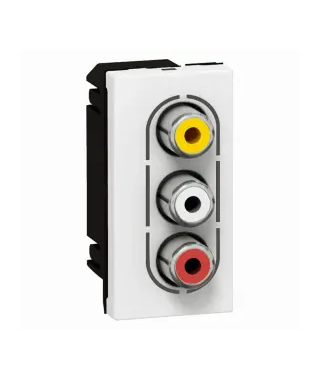 C - PRISE 3 RCA FEMELLE MOSAIC -