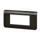 PLAQUE 4M NOIR MAT