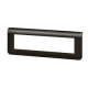 PLAQUE 8 NOIR MAT