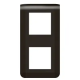 PLAQUE 2X2M NOIR MAT V