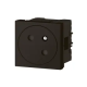 PRISE DE COURANT 2P+T SURFACE MO