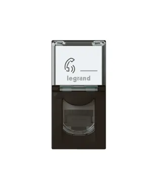 RJ45 CAT6 FTP 1M NOIR MAT
