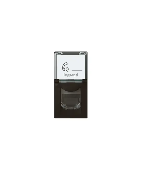 RJ45 CAT6 FTP 1M NOIR MAT