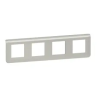PLAQUE 4X2M ALU