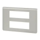 PLAQUE 2X6M ALU