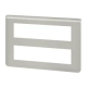 PLAQUE 2X8M ALU