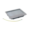 COUVERCLE METAL REVETEMENT INOX