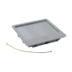 COUVERCLE METAL REVETEMENT INOX