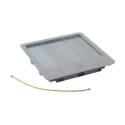 COUVERCLE METAL REVETEMENT INOX