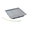 COUVERCLE METAL REVETEMENT INOX