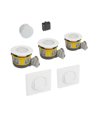 KIT 3 SPOTS DIMMABLE MODUL'UP +