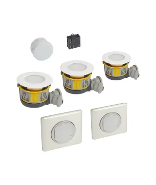 C - KIT 3 SPOTS DIMMABLE MODUL'U