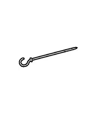 B - CROCHET POUR SUSPENSION DE L
