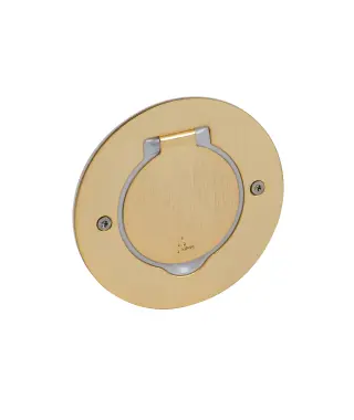 PLATINE DE SOL RONDE A EQUIPER D