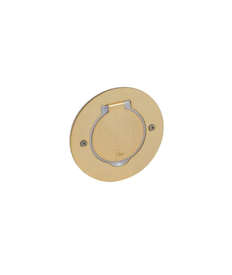 PLATINE DE SOL RONDE A EQUIPER D