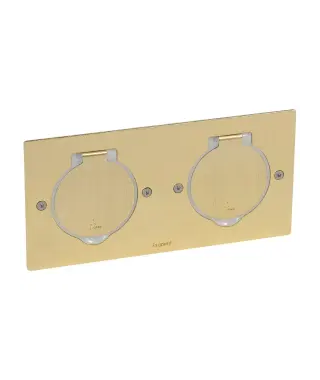 PLATINE DE SOL RECTANGULAIRE A E