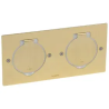 PLATINE DE SOL RECTANGULAIRE A E