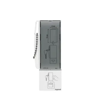 C - BADGE PORTE-CLE AVEC PORTE-E