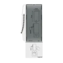 C - BADGE PORTE-CLE AVEC PORTE-E