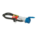 Cordon adaptateur pour caravane,