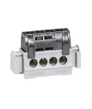 BORNIER DE PHASE - 4 BORNES POUR